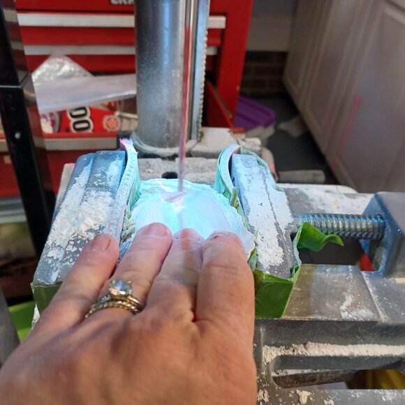 Glorious Gold #4 12 Days of Christmas Oyster Shell Ornaments + 2 Bonus Ornaments - Picture 12 of 12